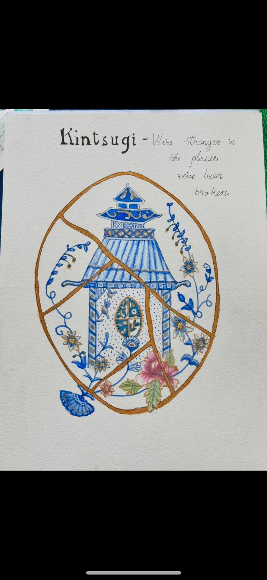 Kintsugi: Embracing Strength in Brokenness Through Artistry