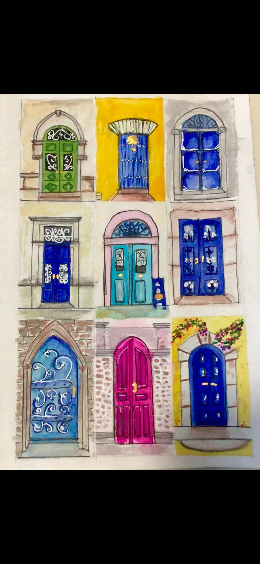 Whimsical Windows: A Colorful Collection of Artistic Doors from Around the World