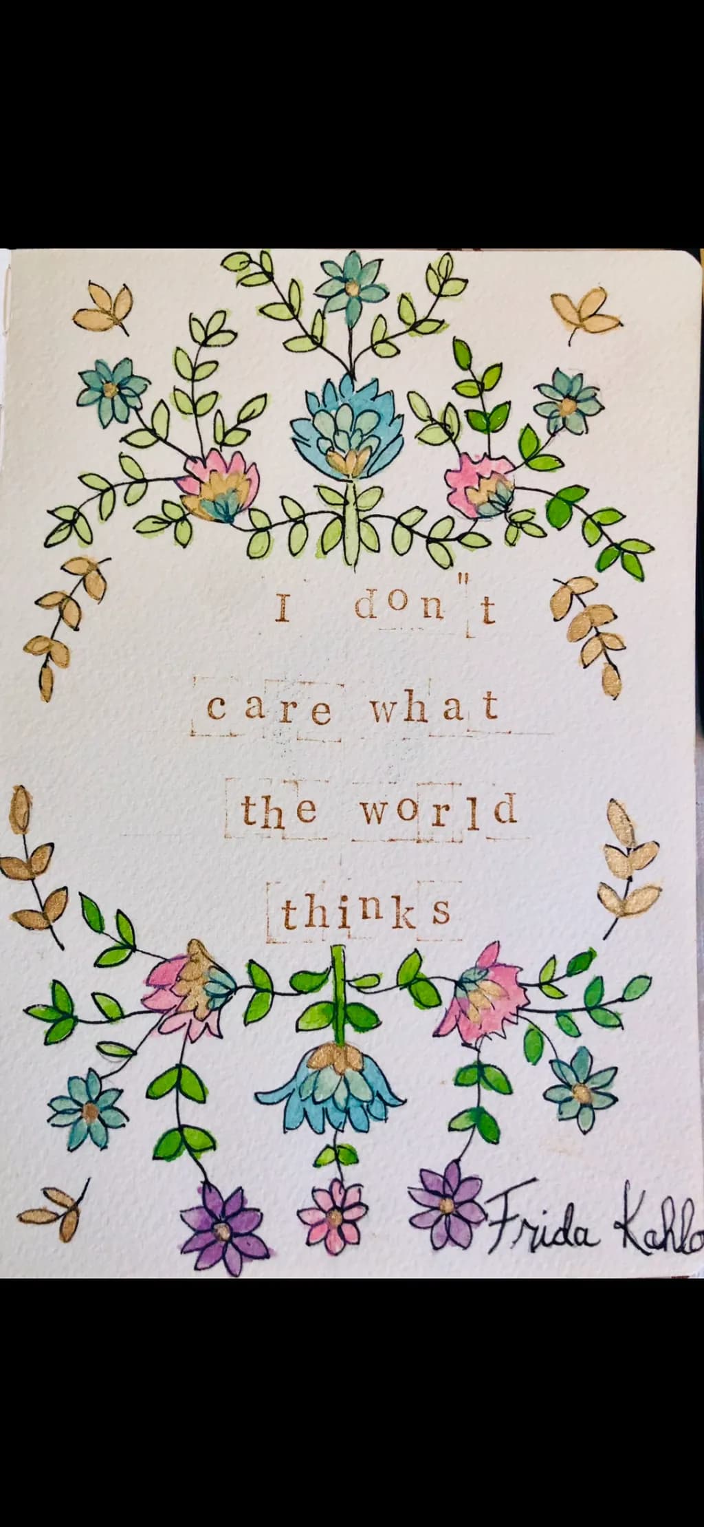 Embrace Your Authenticity: A Floral Tribute to Frida Kahlo's Bold Spirit