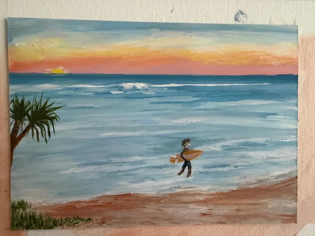 Sunset Surfer