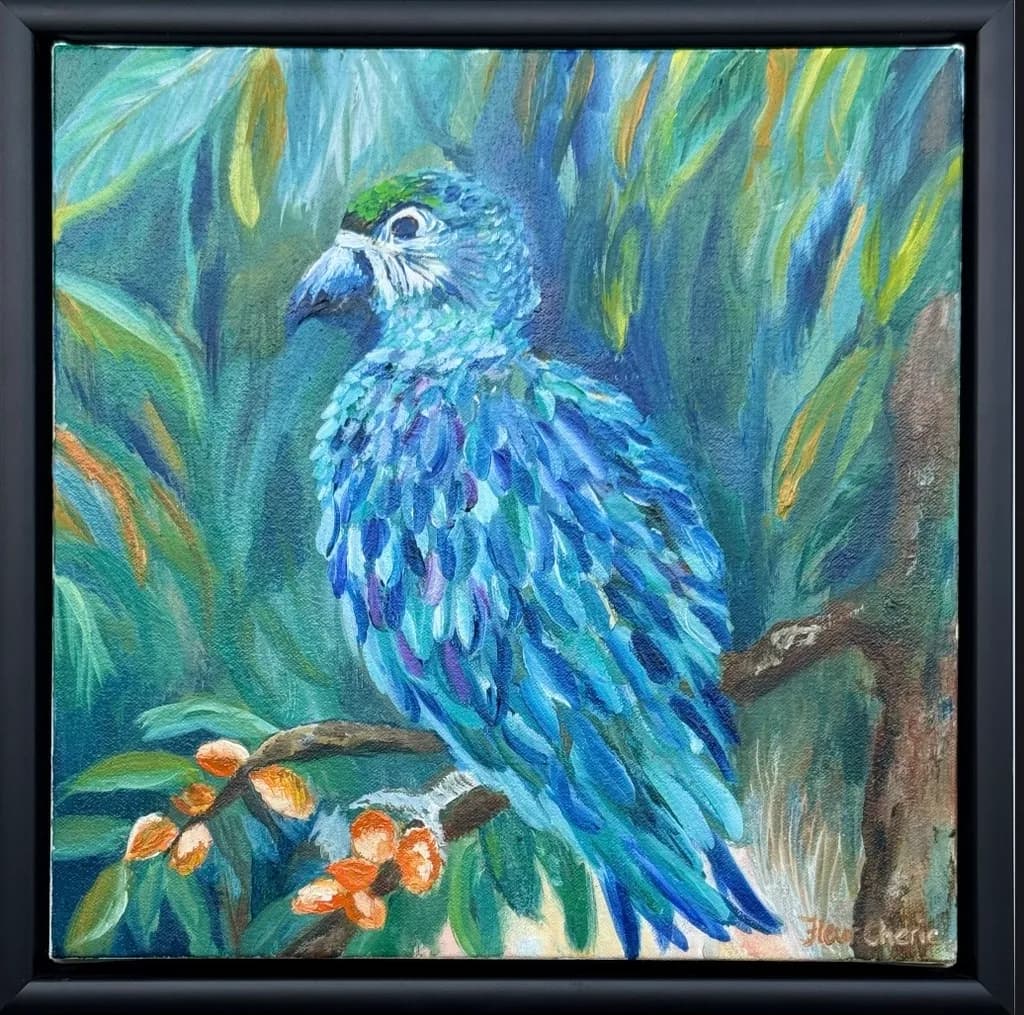Blue Feathers
