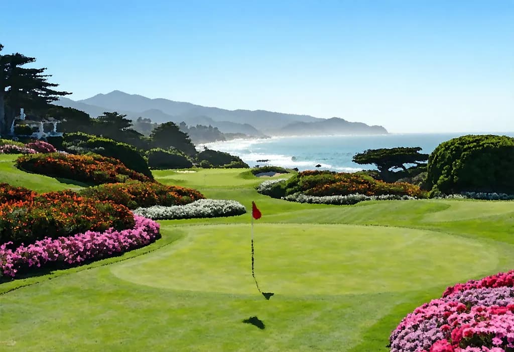 Pebble Beach Greens