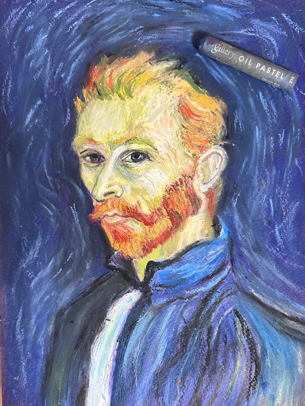 Whispers of Color: A Portrait of Passion and Mystery