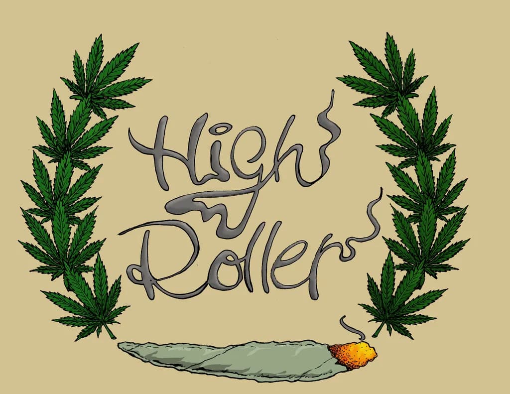 High Rollers: A Whimsical Celebration of Cannabis Culture and Creativity