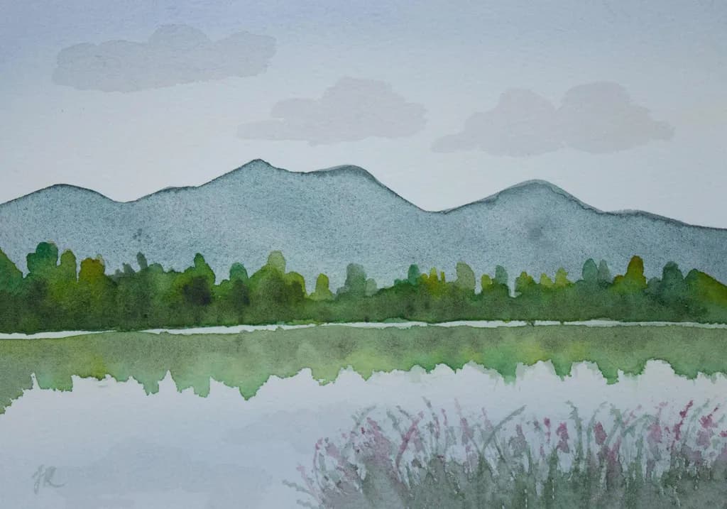 Mountain Reflection