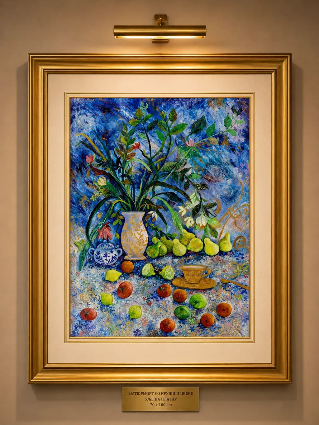 Pearls of Pears and Blooms