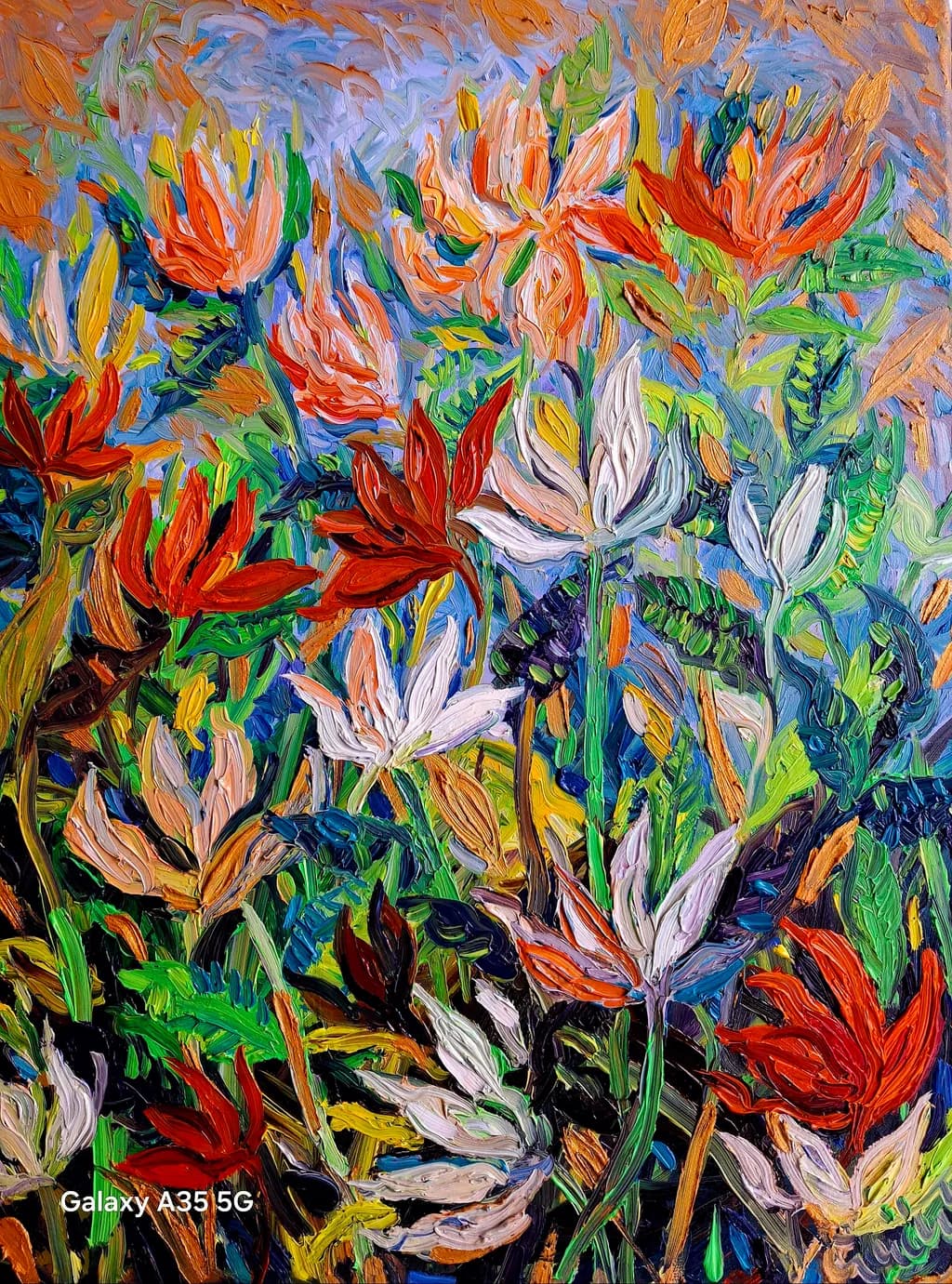 Whispers of Color: A Dance of Blossoms in Nature's Embrace