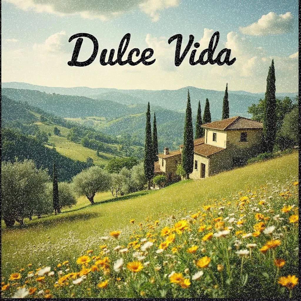 Dulce Vida: A Whimsical Journey Through Sunlit Fields and Timeless Charm