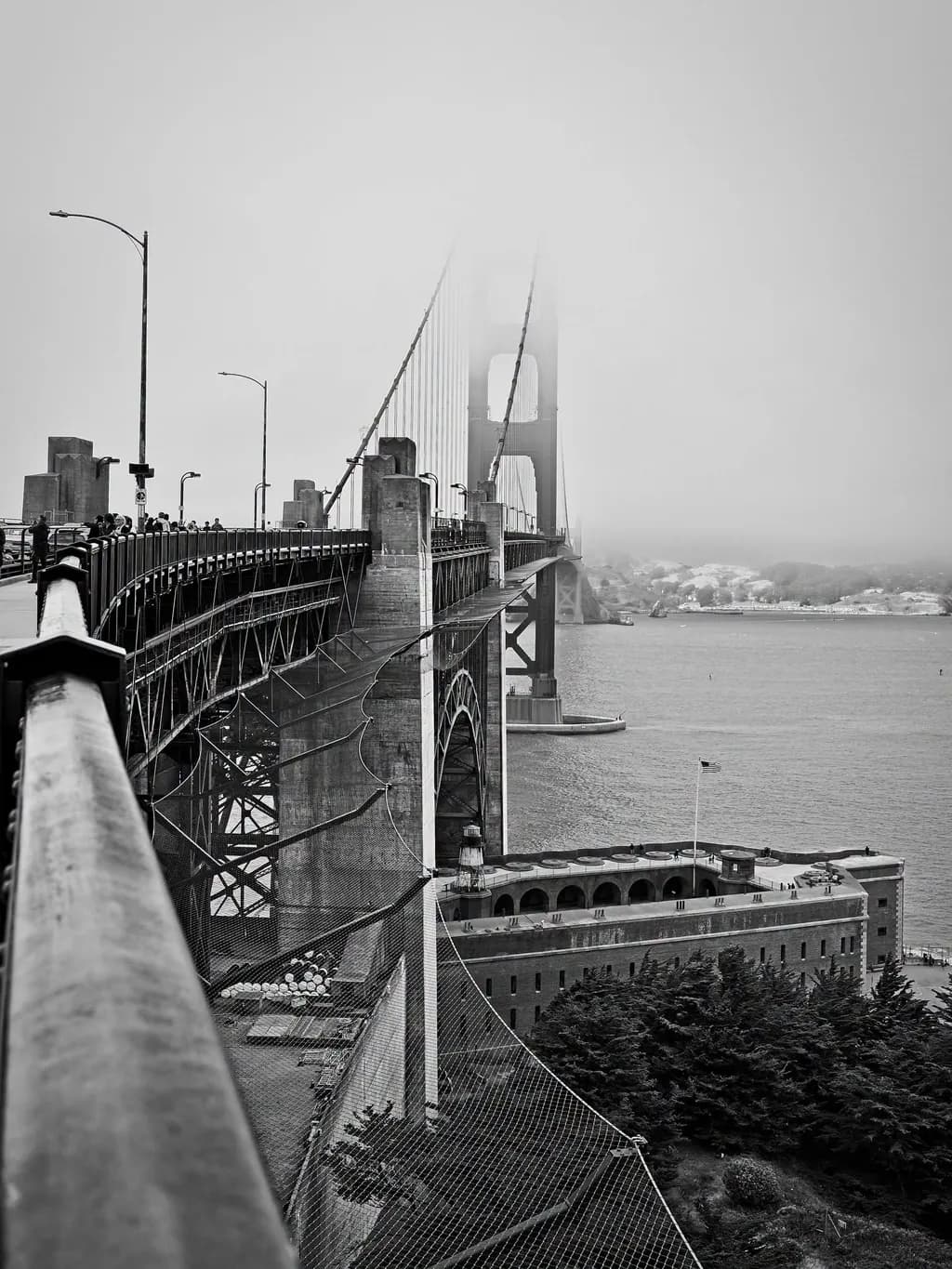 Golden Gate in Fog