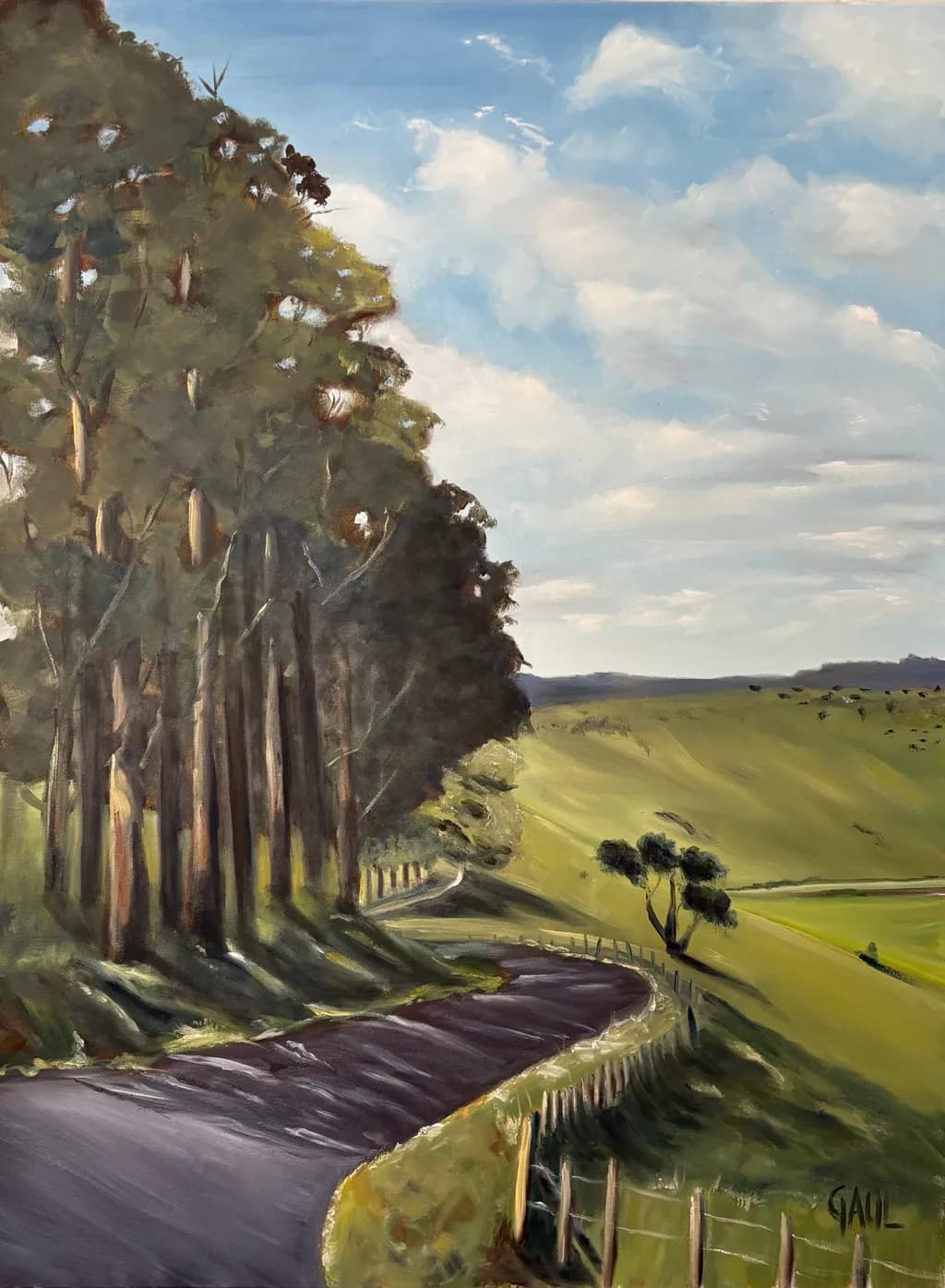 Sunlit Curve