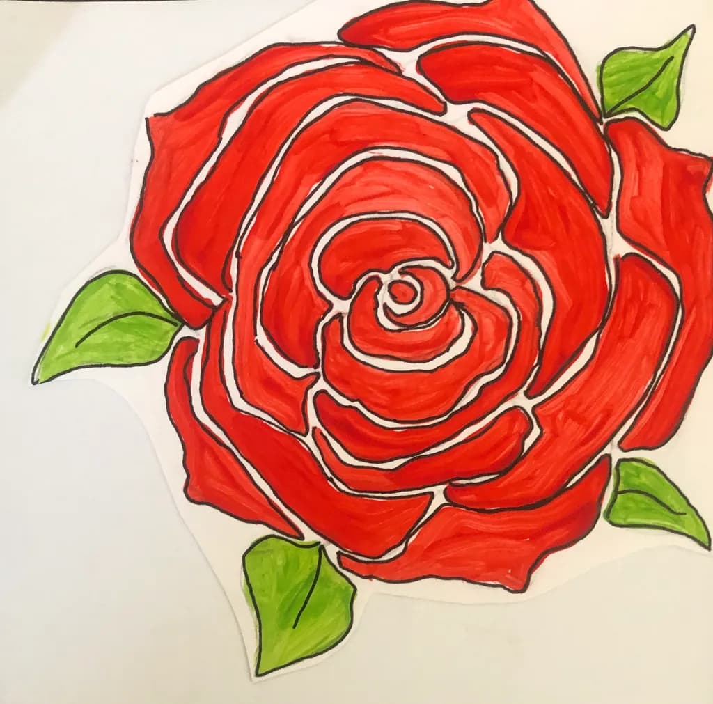 Vibrant Red Rose: A Bold Expression of Nature's Beauty