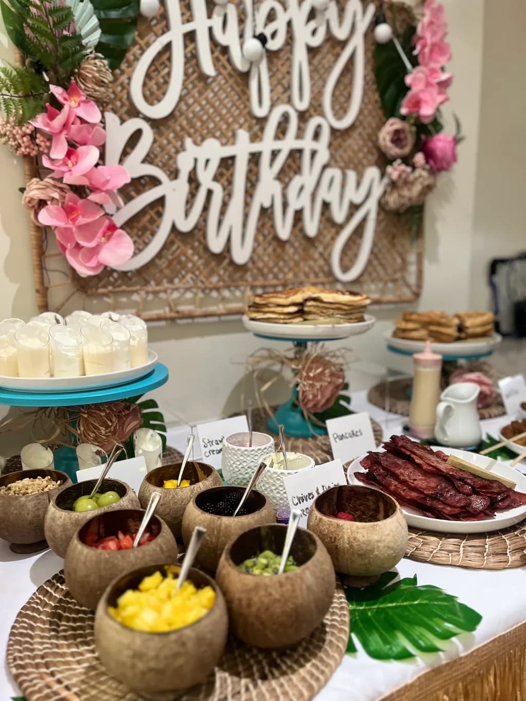 Tropical Birthday Brunch: A Festive Celebration of Flavor and Joy