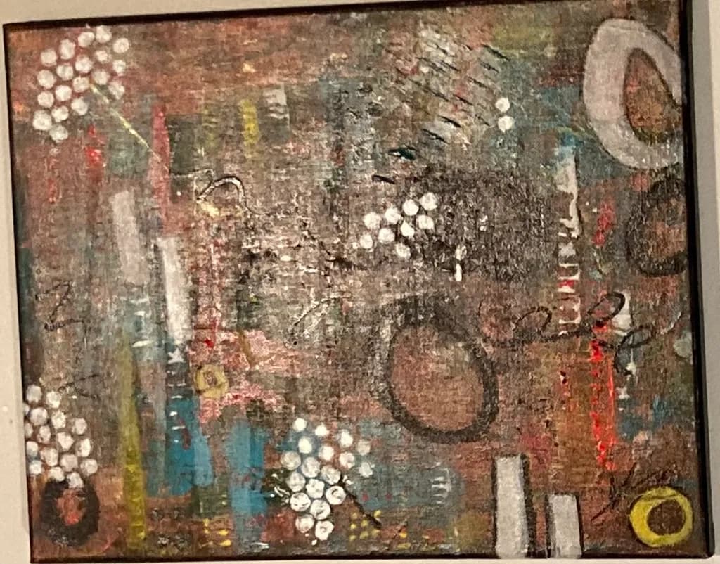 Whispers of Color: An Abstract Journey Through Texture and Form