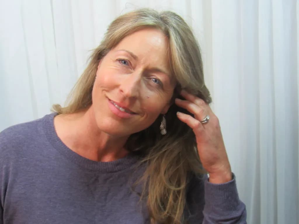 Whispers of Joy: A Serene Portrait of Grace and Elegance
