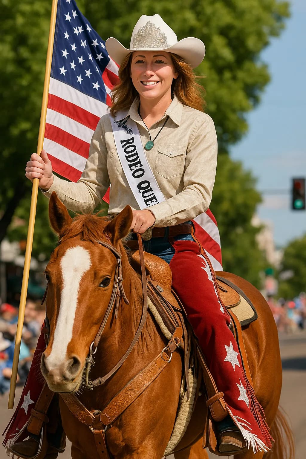 Rodeo Queen: A Celebration of Spirit and Tradition on Horseback