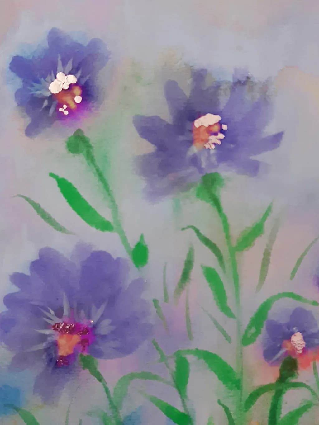 Whispers of Lavender: A Dreamy Floral Watercolor Journey