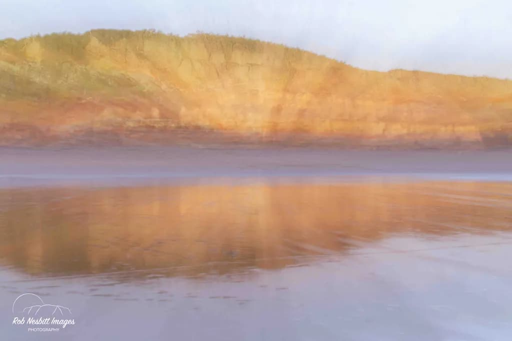 Whispers of Dawn: A Serene Reflection on the Water's Edge