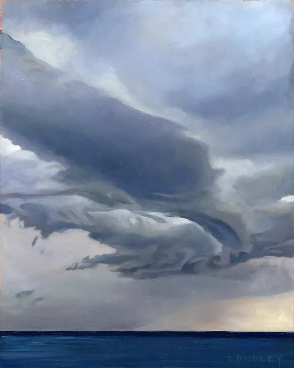 Whispers of the Sky: A Dance of Clouds and Ocean Serenity