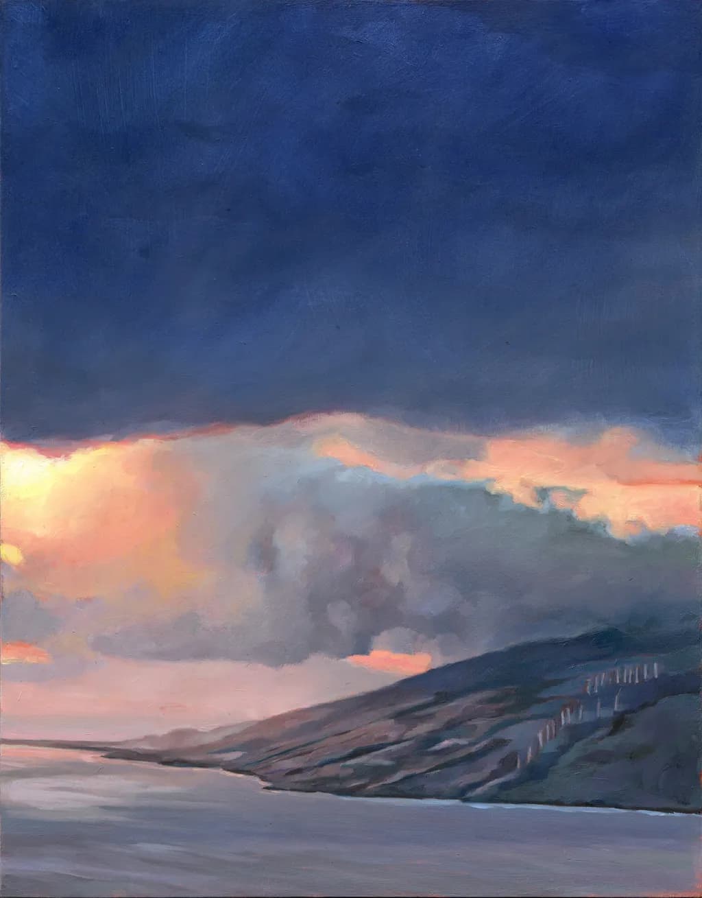 Blue Curtain Keakea Vista