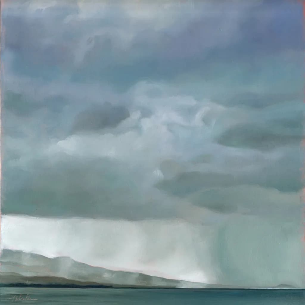 Boardwalk Storm Scene