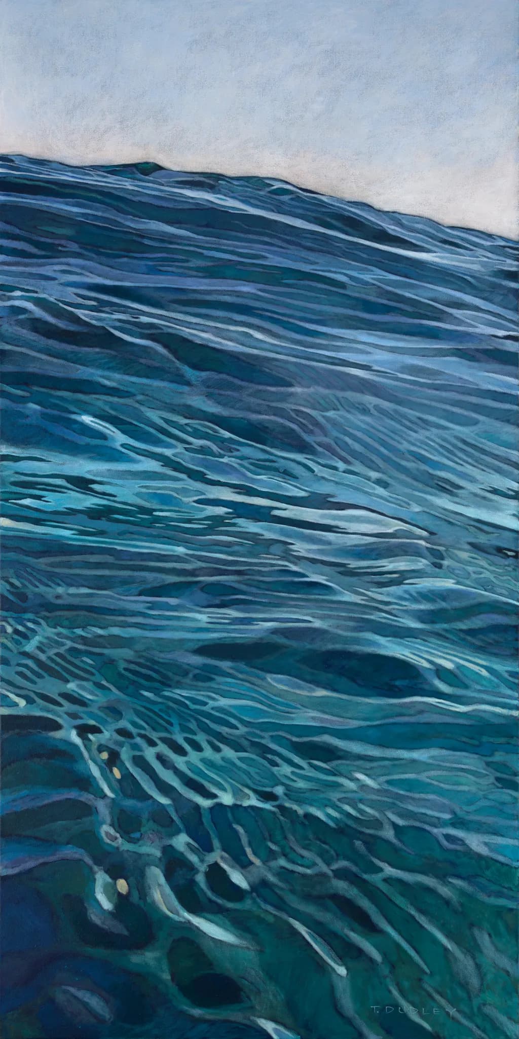 Ocean's Whisper: A Playful Dance of Waves and Light