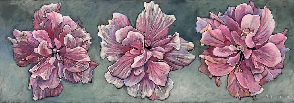 Whispers of Spring: A Trio of Blossoming Beauty
