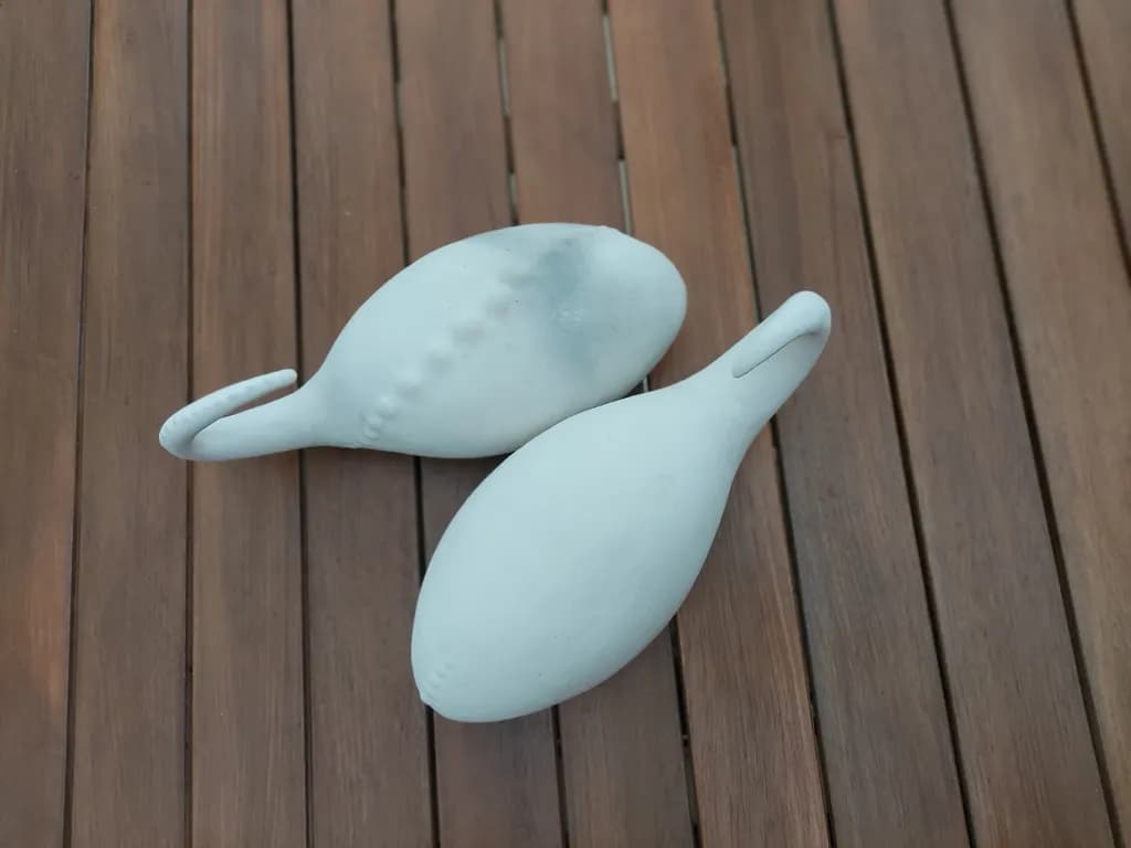 Ceramic Bird Sculptures