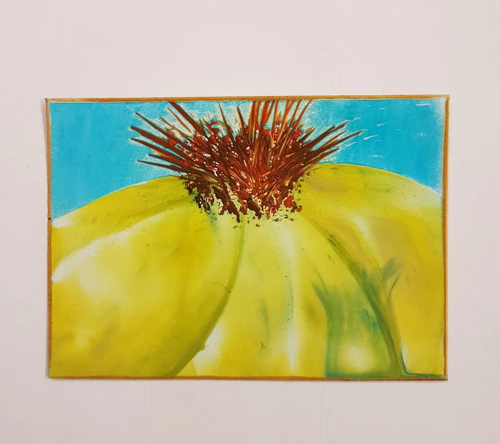 Yellow Flower Burst