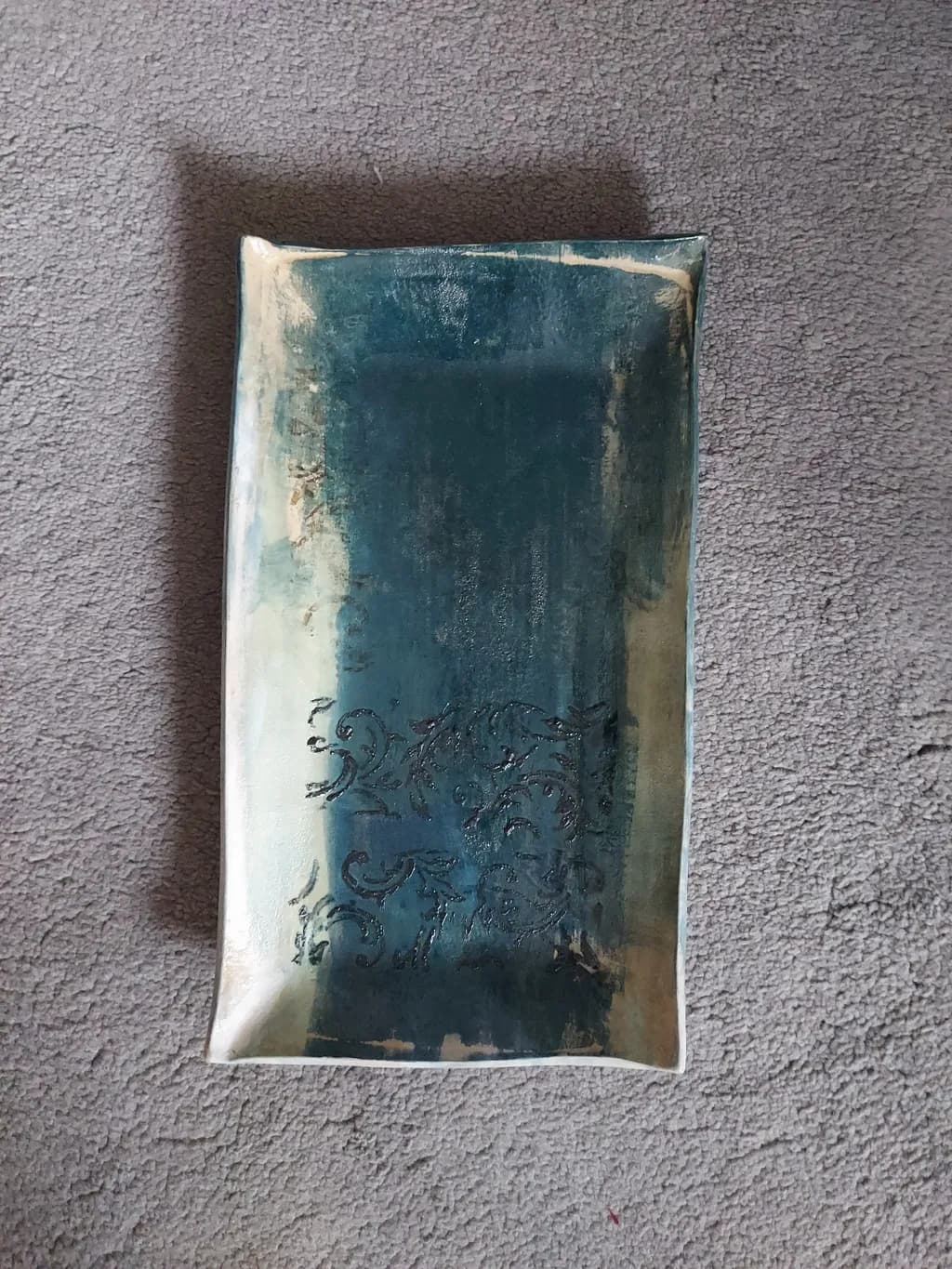 Faded Teal Elegance