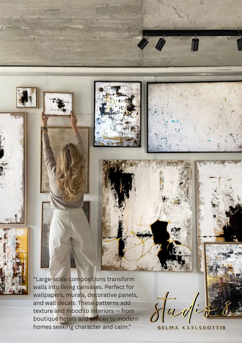 Transformative Wall Art: Large-Scale Compositions for Modern Interiors