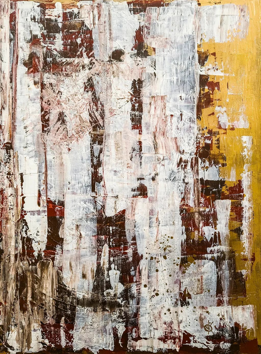 Whispers of Color: An Abstract Journey Through Texture and Emotion