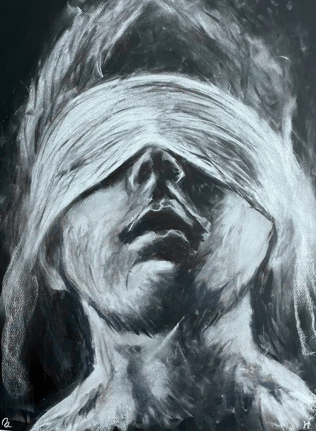 Veiled Visions: The Silent Struggle of Perception and Identity