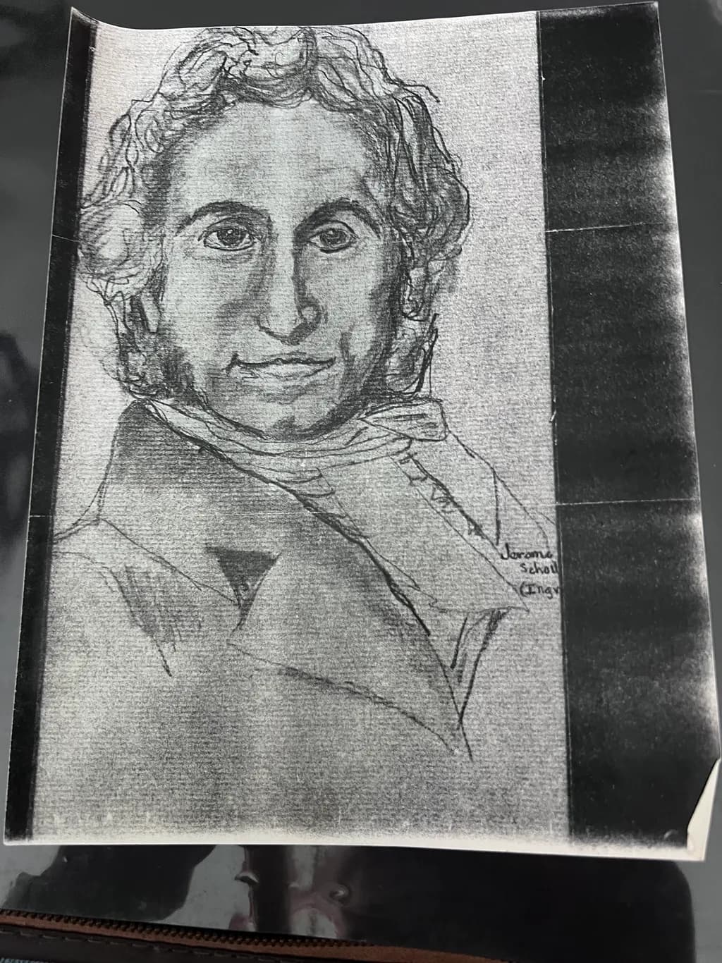 Timeless Expression: A Black-and-White Portrait Sketch of Character and Depth