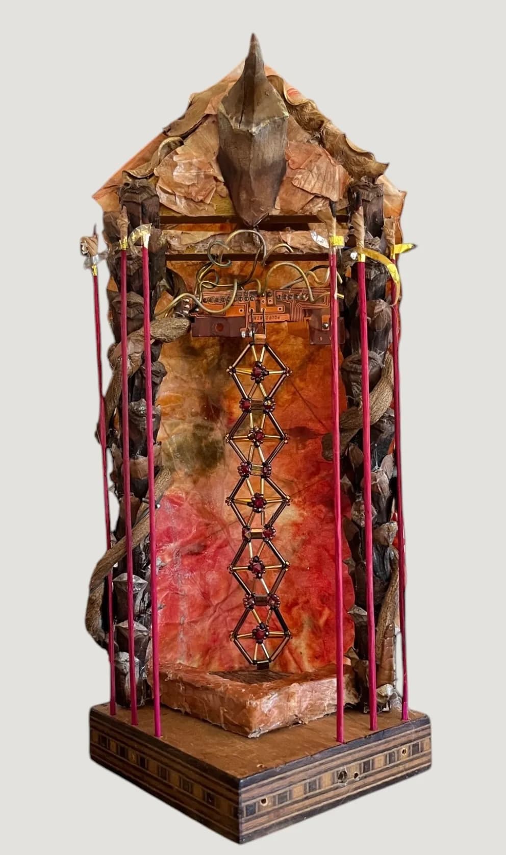 Mystical Fusion: A Sculptural Journey Through Nature and Technology