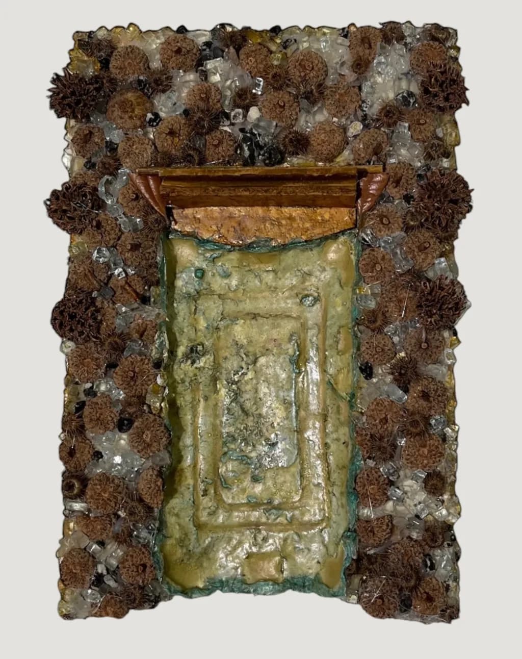 Nature's Embrace: A Textured Journey Through Organic Forms and Earthy Hues