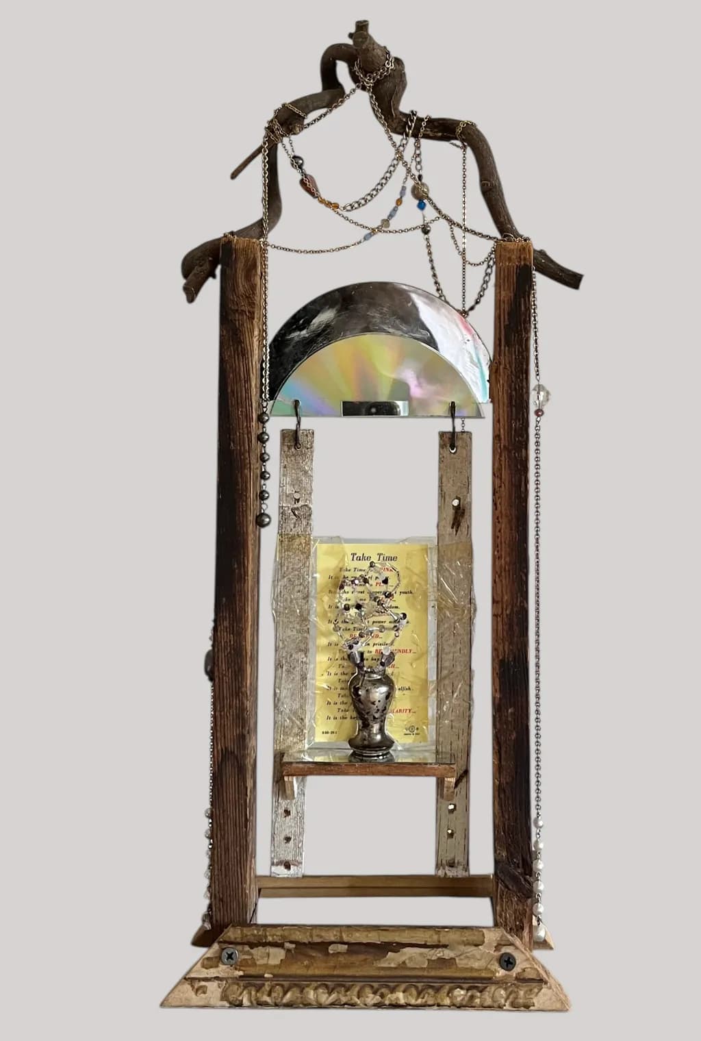 Eclectic Vintage Sculpture: A Creative Fusion of Art and Decor