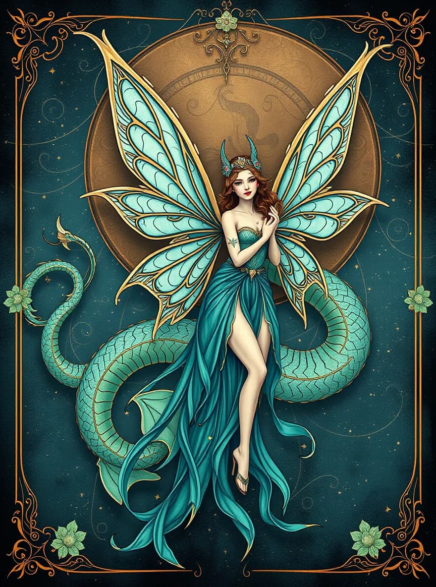 Whispers of Enchantment: A Serene Fairy Tale in Ethereal Hues