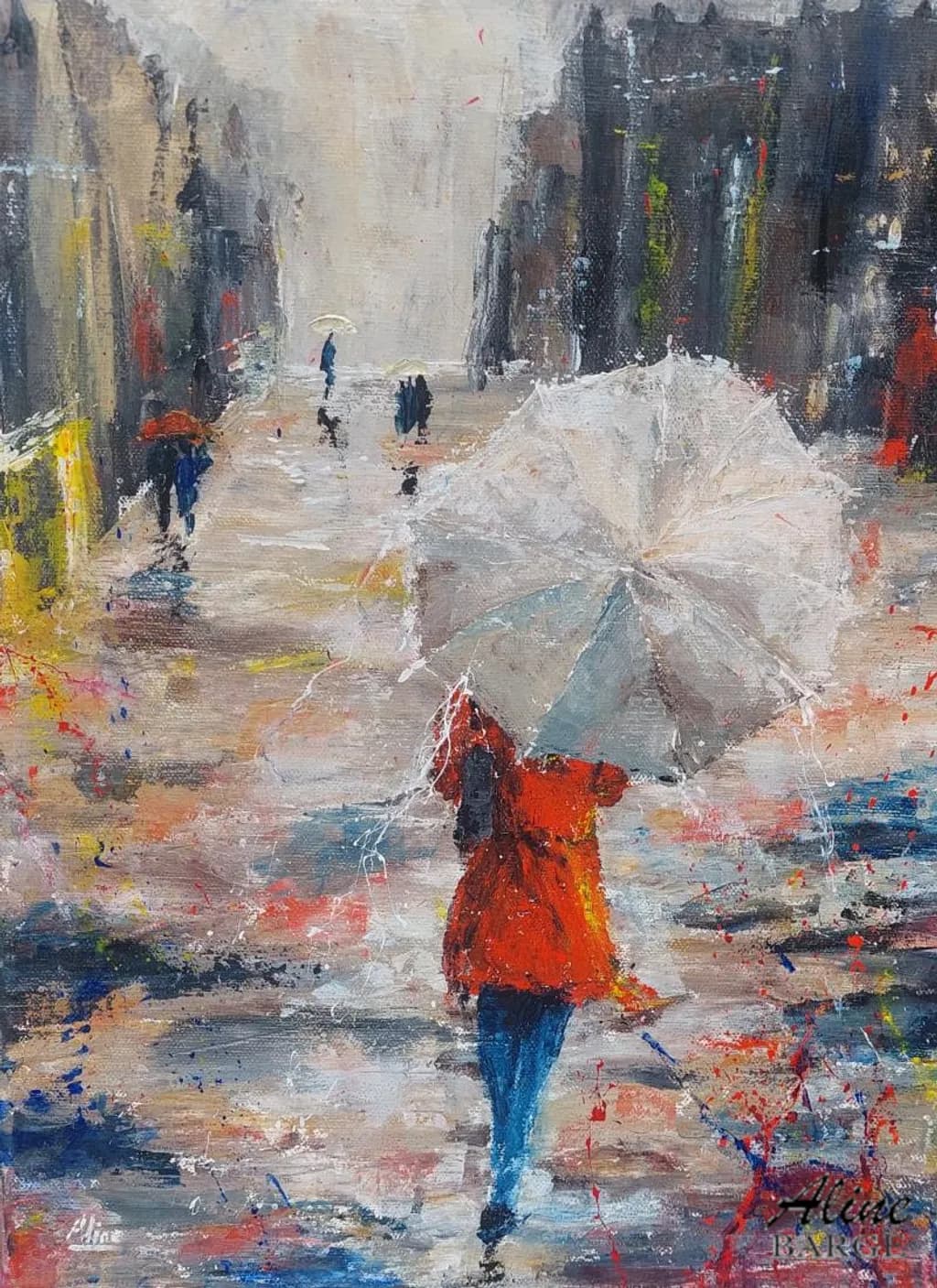 Parapluie Rouge
