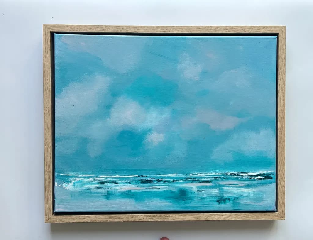 Serenity in Turquoise: A Coastal Dreamscape