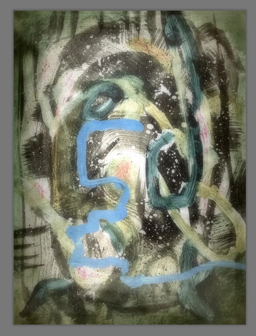 Whispers of Abstraction: A Journey Through Color and Form