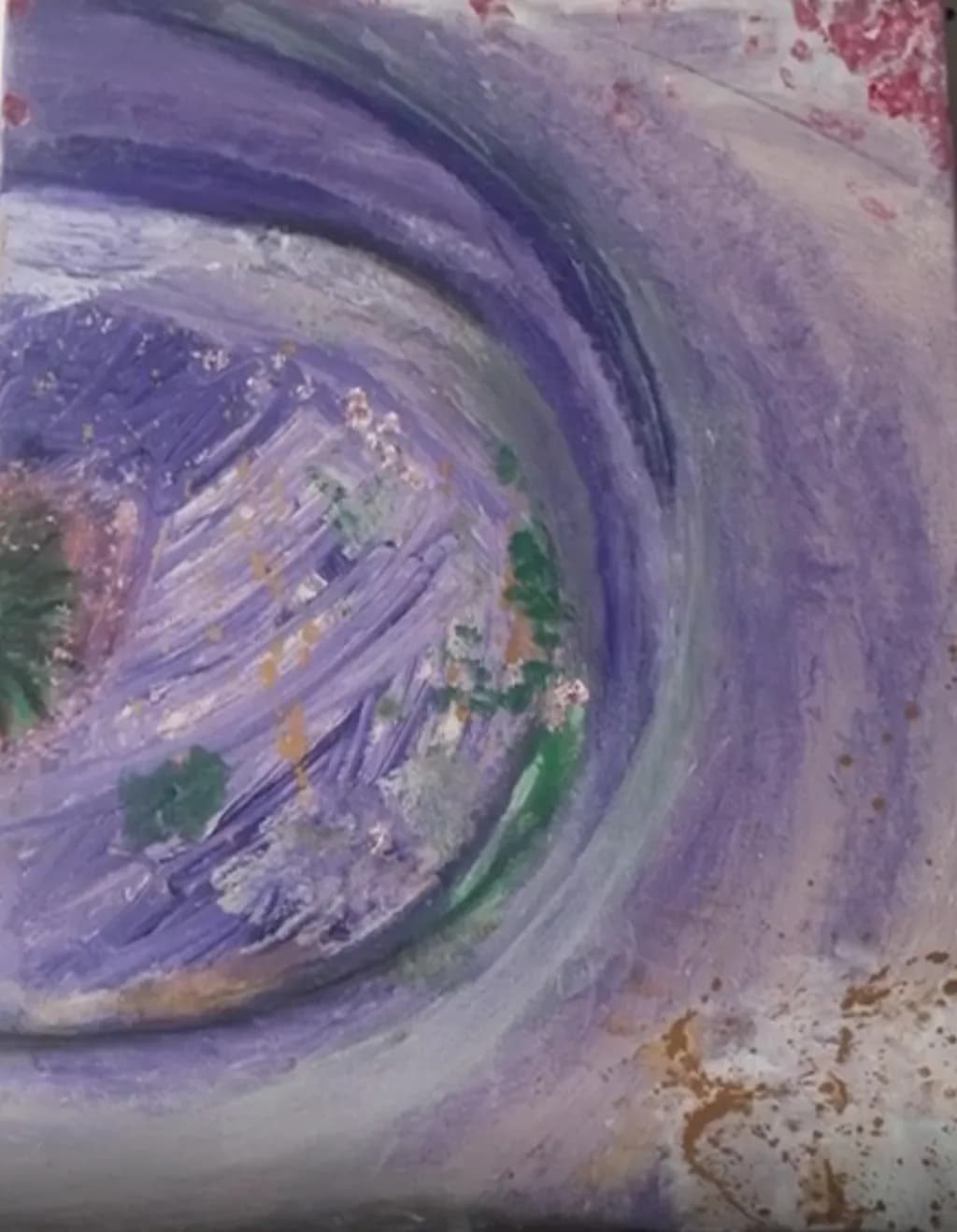 Lavender Spiral