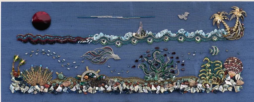 Oceanic Dreams: A Textured Journey Through Underwater Wonders and Coastal Serenity