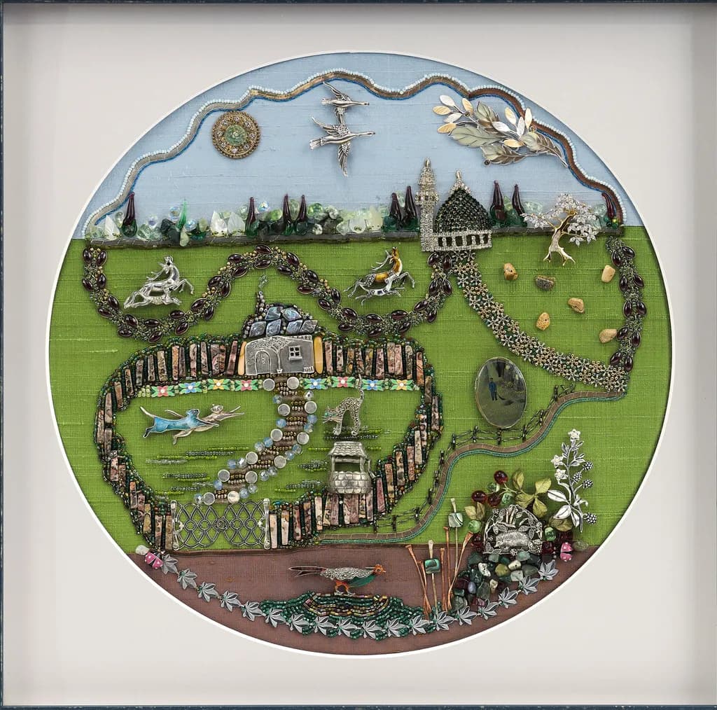 Whimsical Landscape: A Tapestry of Nature's Charm and Serenity