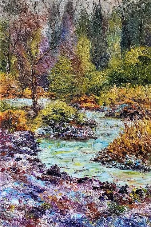 Whispers of Nature: A Colorful Journey Through Tranquil Waters and Vibrant Landscapes