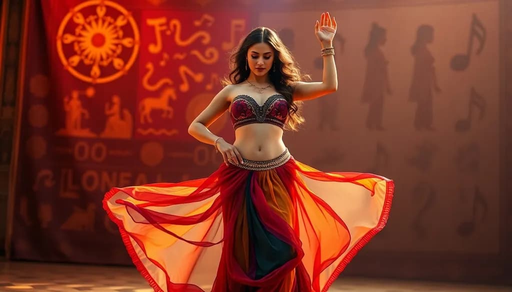 Ethereal Dance: A Celebration of Movement and Color in Contemporary Art