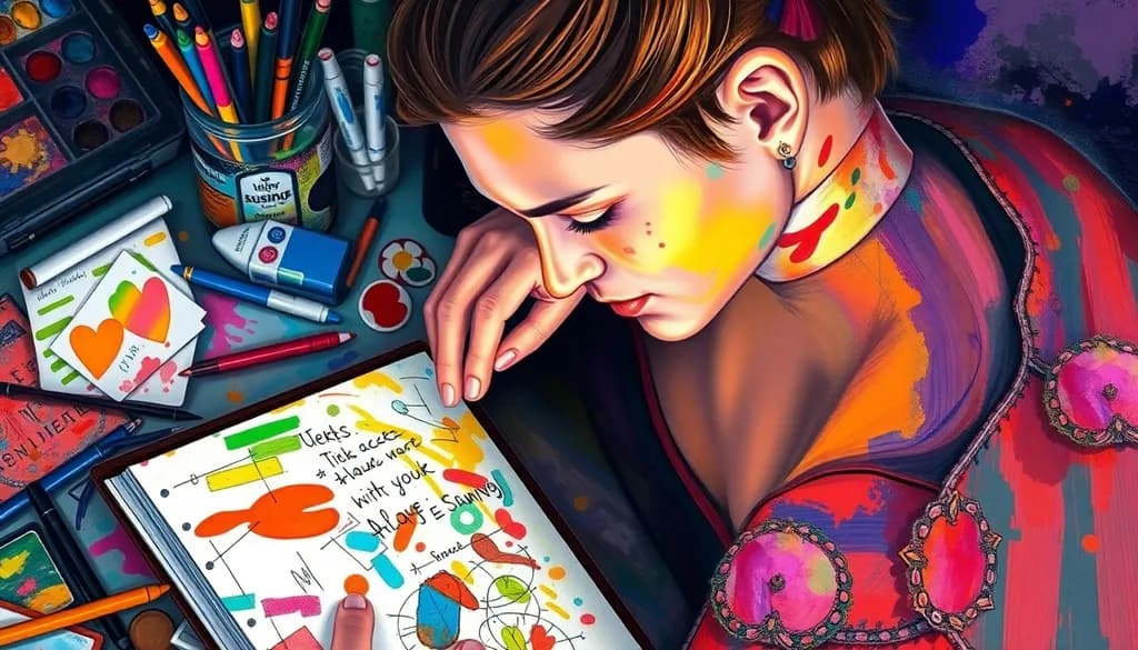 Creative Reflections: The Art of Imagination and Expression in Colorful Harmony