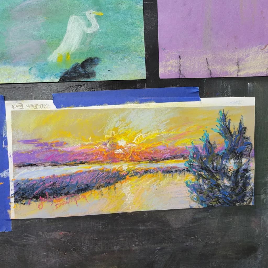 Sunset Serenade: A Vibrant Dance of Colors Over Tranquil Waters