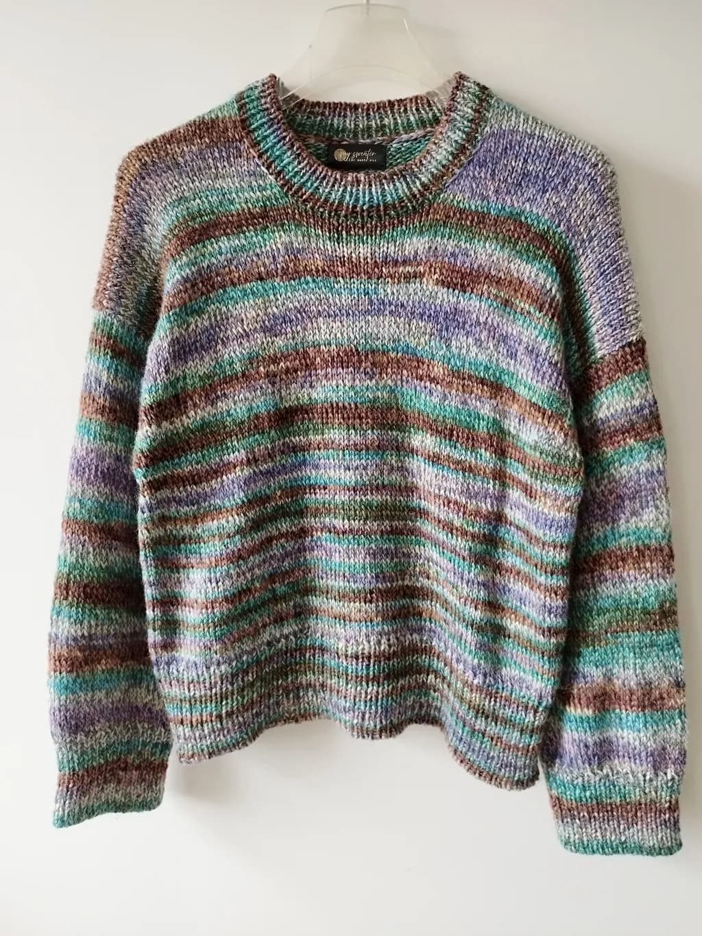 Muted Stripes Sweater
