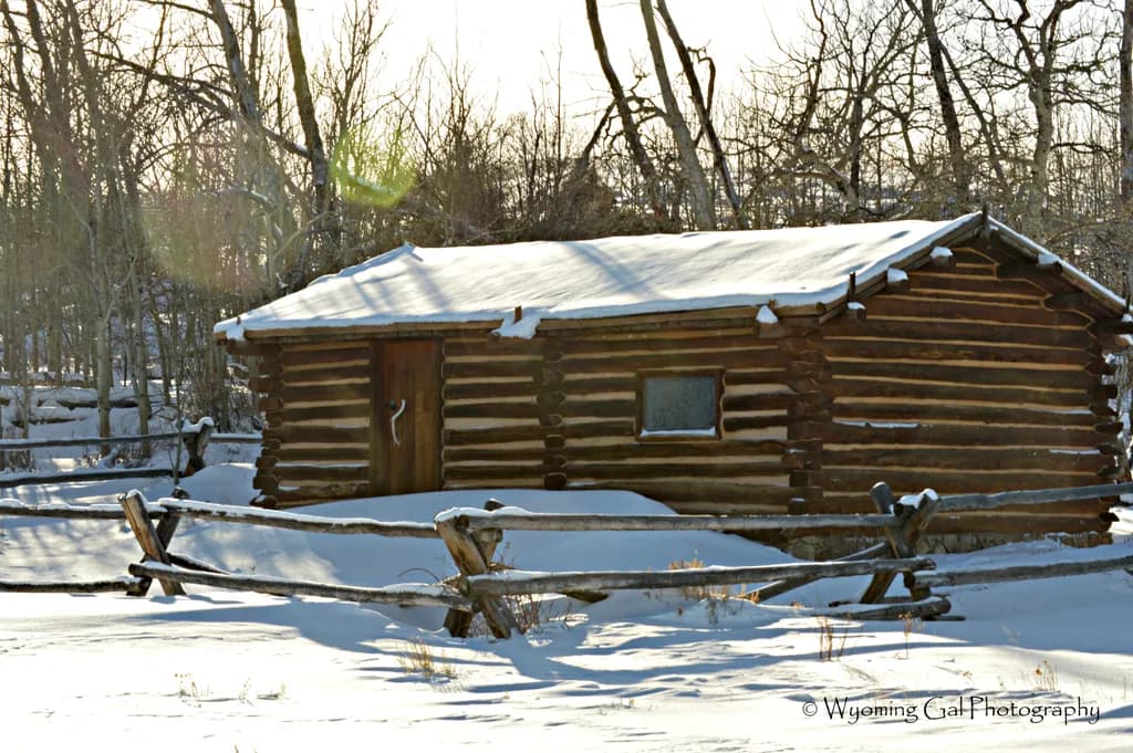 Snowy Cabin Retreat