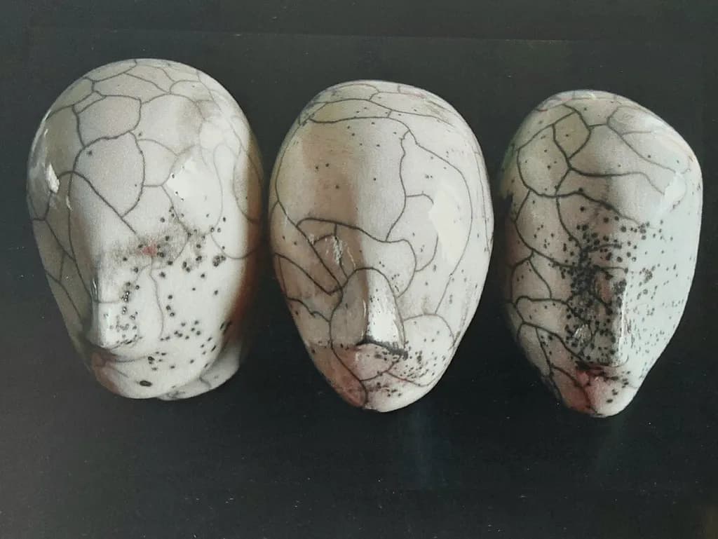 Cracked Trio Faces